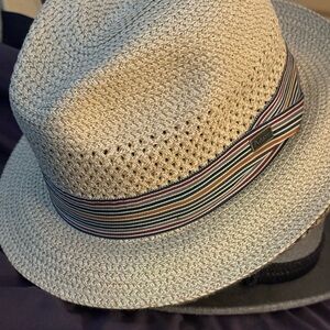 Adam Cream Woven Hat